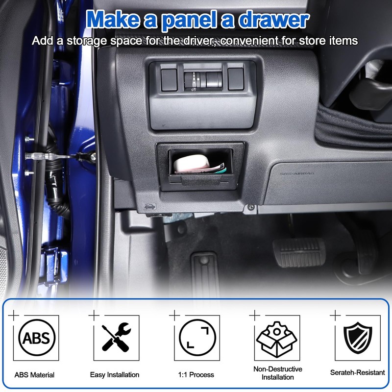 Center Console Fuse Storage Box Fit for Subaru Forester/XV/WRX/Outback/Crosstrek//Legacy 2010-2024,
