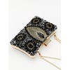 COOLOYA Women's Rhinestone Glitter Clutch Purses Luxury Crossbody Bags Evening