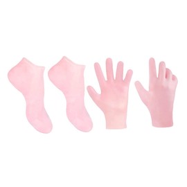 Housoutil Moisturizing Foot Socks Gloves Callus Remover Hand Foot Care Soft Material Overnight Wear