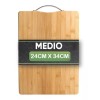 Lagom Tabla Picar Cortar Alimentos Carnes Lagom 24x34cm De Bambú