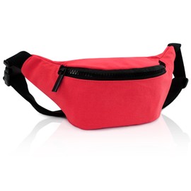 BieFuDan Fanny Pack for Kids,Adjustable Waist Bag for Kids Boys Girls,Cute Fashionable Waist Pack Children's Bum Bag,Sports Workout Traveling Running Carrying Phones Mini Bags (Red)