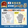 WARAIGAO (Supervised by Active Firefighters) Blade Prevention Gloves, Disaster Prevention