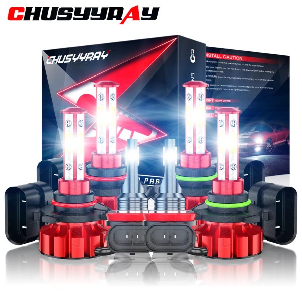 CHUSYYRAY 6X Luces Fuertes Para Auto Coche Luz Carro Bulbs