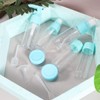 Healeved Travel Essential: 11-Piece Dispensing Bottles Shampoo Lotion Face Wash