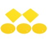 5Pcs Silicone Trivet Mat Square Round Honeycomb Hot Pad Non