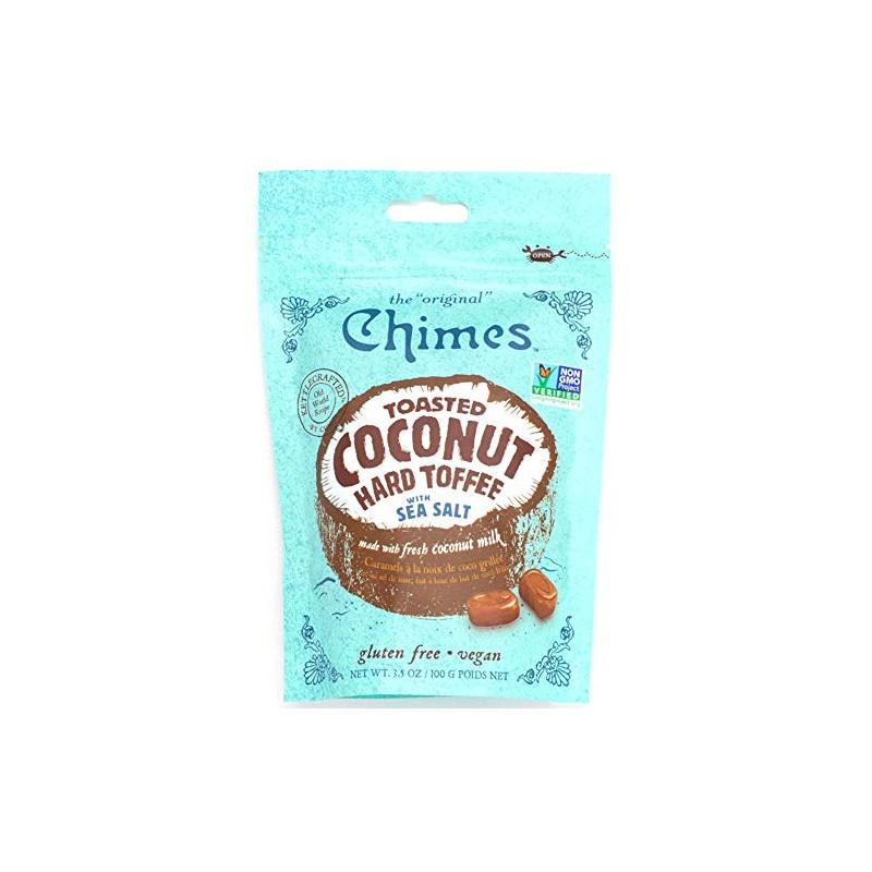 Toasted Coconut Hard Toffee with Sea Salt 3.5 oz