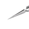 Huron Tweezers, Cross-Lock Straight Fine Point, 4.5"