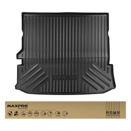 MAXPRO Cargo Liner Compatible with Toyota Highlander 2020-2025.Heavy-Duty,Waterproof for Tough Conditions.4th Row Custom Floor Mats. Compatible with Optional subwoofer in Cargo Area.