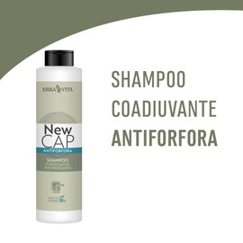 ERBA VITA Newcap Anti-Dandruff Shampoo Cosmetic Product Formulated to Cleanse Scalp Without Depletion of Hair Fibres 250ml