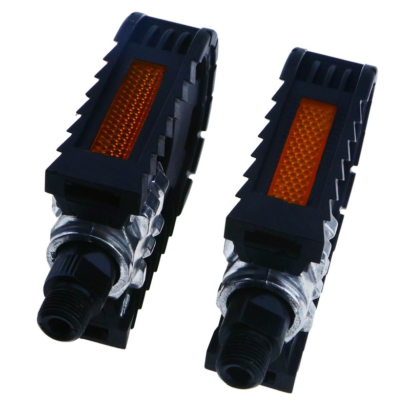 2Pcs Non-slip Metal Alloy Bike Bicycle Cycle Folding Pedals Accessory