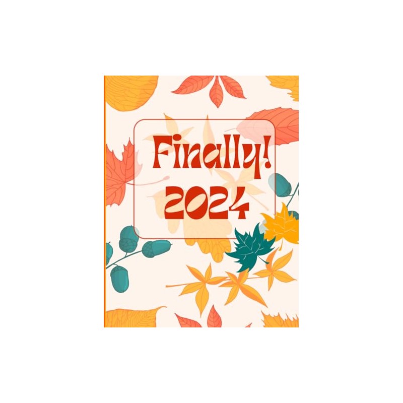 Finally! 2024: weekly and monthly planner , to do list,...