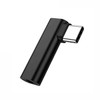 EUZUXU USB C to 3.5mm Headphone Adapter, 90 Degree USB