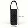 Crochet Water Bottle Holder for 400–600ml Bottles – Built-In Carry