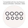 SPX3000 Pressure Washer O-Rings for Sun Joe SPX3001, SPX3501, SPX3500,