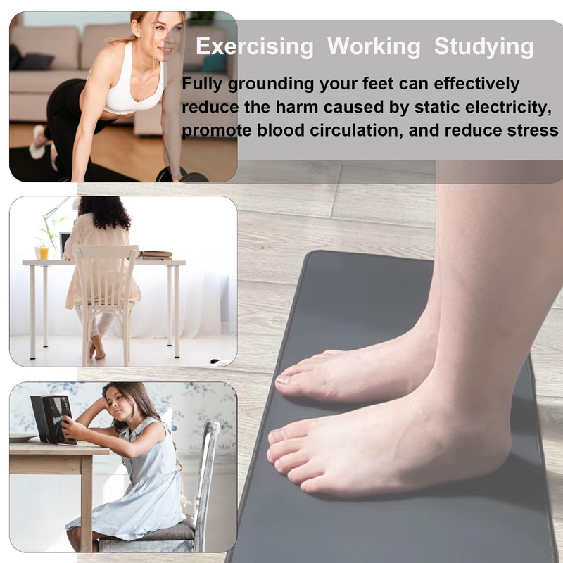 HUNAIGEE Grounding Mat Ideal as a Bed Grounding Mat or