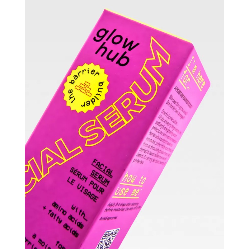 Serúm Facial Constructor De Barrera Cutánea Glow Hub Seca Día/noche