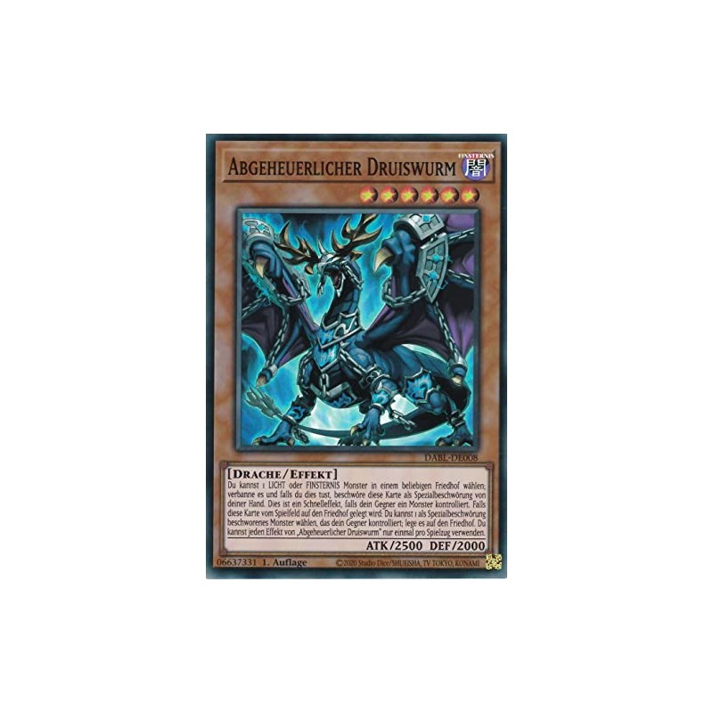 DABL-DE008 - Abhorious Druis Worm - Super Rare - German