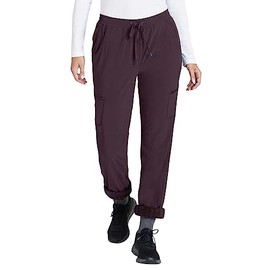 Eddie Bauer Women's Polar Fleece-Lined Pull-On Pants, Deep Eggplant, 6