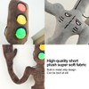 Cartoon Head Plush Toy Luminous Plush Stuffed Animal Plush Doll