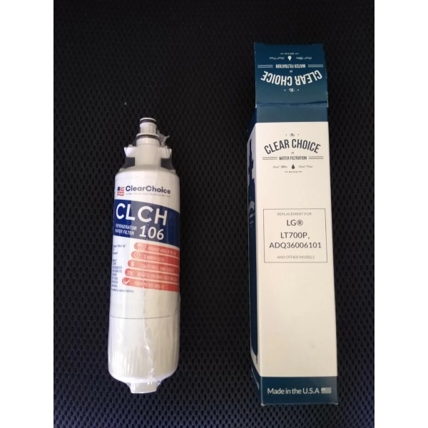 Clear Choice CLCH106, Clear Choice Water Filtration, LG LT700P, ADQ36006101