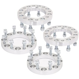 SCITOO 4Pcs 8x170 Wheel Spacers 1 inch Studs 14x2 Bore 125mm Fit for Ford for F-350 Super Duty 1999-2016, for Ford for F-350 2011-2016, for Ford for F-250 Super Duty 1999-2016