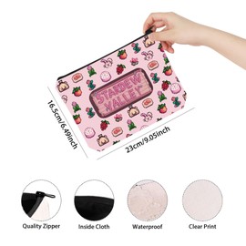 TSOTMO Trendy Gaming Gift Video Game Gift Stardew Gift For Gamers Gaming Gift for Women Sister (VALLEY bag)