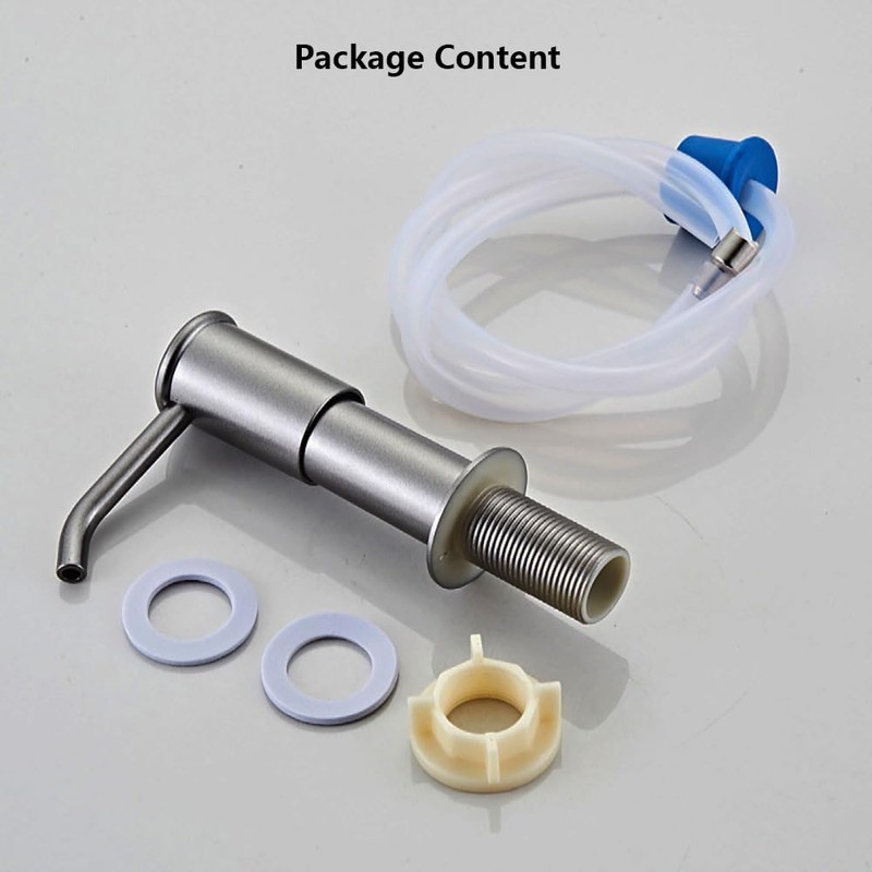 Kitchen Sink Soap Dispenser Bult in Soap Pump Head with