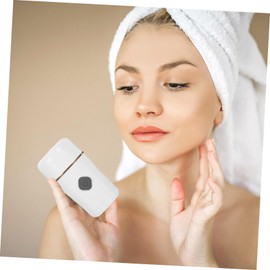 Minkissy Electric Facial Brush Face Scrubber for Pores Cleansing Exfoliating Portable and Dual-function Makeup Remover Brush