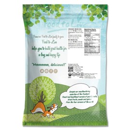 Food to Live Organic Yellow Mung Dal, 10 Pounds - Non-GMO, Peeled Split Mung Beans (Moong Dal), Bulk. Ayurvedic Food. Easy to Cook. High in Dietary Fiber, Protein, Iron. Great for Soup, Kitchari