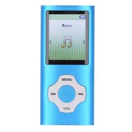 Bluetooth MP3 Player, 1.8 Inch Colour Screen, MP3 MP4 Player, Portable Music Player, Supports Up to 128 GB, Digital Music Player with Noise Cancellation for Children and