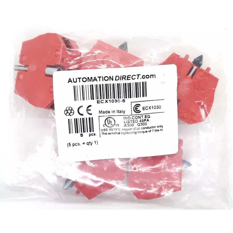 AutomationDirect Automation Direct ECX1030-5 Contact Block Replacement 22mm (1) N.O.