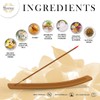 Raajsee Incense Sticks 12 Pack Set 15gm Each, -100% Organic