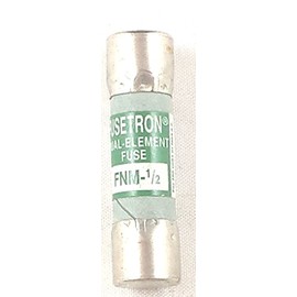BUSSMANN FNM-1/2 1/2A 250V DUAL ELEMENT FUSE