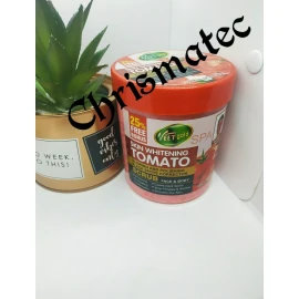 Veet Gold Skin Whitening Tomato Face and Body Scrub 500g
