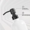 Prus Waso White Soap Dispenser Set, Contains a Bathroom Hand