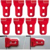 Unbranded Door Hinge Protect Cover Trim Fit For Jeep Wrangler