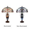 Chloe Lighting GRENVILLE Victorian-Style Dark Bronze 3 Light Double Lit
