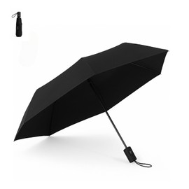 FANACAN Ultra Lightweight Parasol, Easy to Fold, Memory Foam Folding Parasol, UV Protection, 100% Light Blocking, One-Touch Automatic Open and Close, Fully Light Blocking, Heat Blocking, Compact