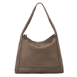Marvolia Suede Bags for Women Suede Purse Slouchy Suede Tote Bag Work Large Capacity Shoulder Bag Hobo Purse - Color: Coffee