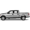 Black Sport 4x4 Bedside Decals: Fits 2017-2019 Ford Trucks 2