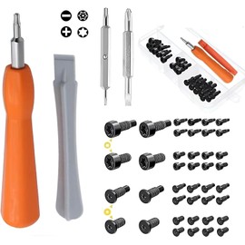 Ring Doorbell Screwdriver with 40 Screwsfor,Replacement Install for Ring Video Doorbell 2/3/4 and Pro/Elite Circular Doorbell Safety Screws