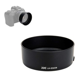 JJC ES-65B Bayonet Lens Hood for Canon RF 50mm F1.8 STM Lens with EOS R R5 R6 RP Ra Camera, Replacement for Canon ES-65B Lens Hood