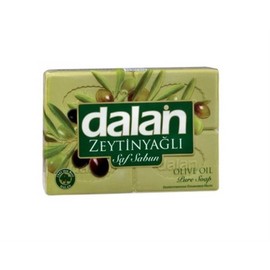 Dalan Green Bath Soap 4-Pieces Set, 0.51 kg Olive Green