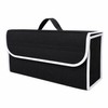 Foldable Car Trunk Organizer, Felt Storage Box with Handle, Anti-Slip