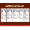 Gummy Candy Mix 2-Pound Bag | Peach Rings, Pencil Bites,