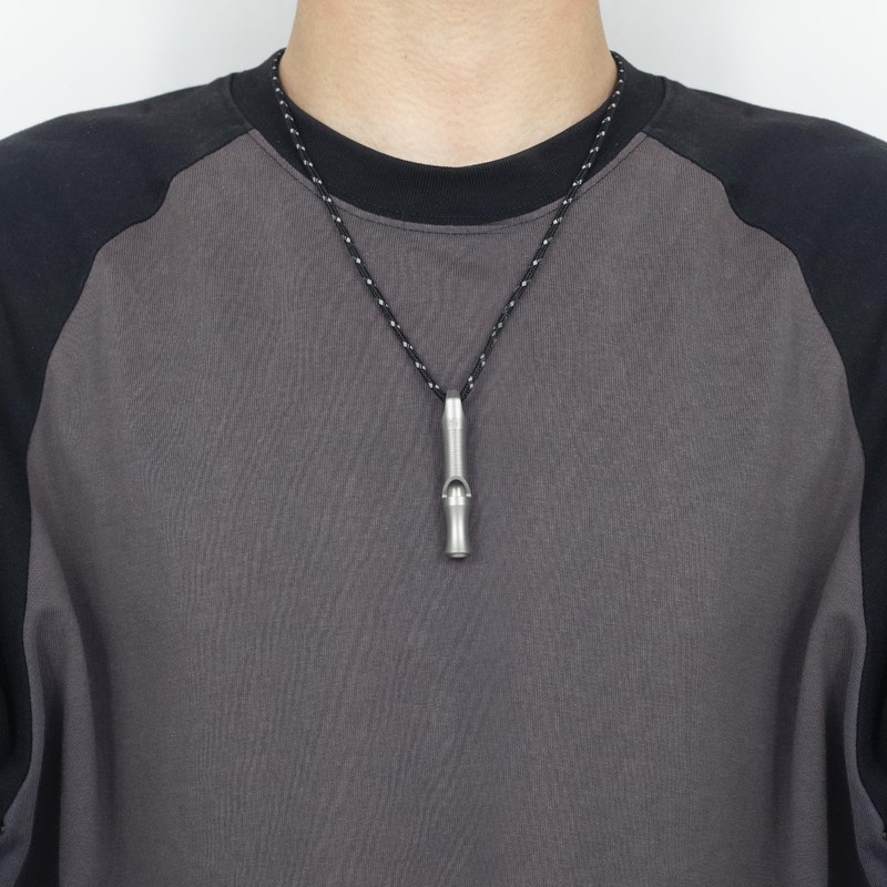 ThruNite EDC Titanium Alloy Whistle, Ultra Lightweight, Big Sound Emergency