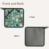 Dog Silicone Oven Mitts and Pot Holders Set Kitchen Gloves