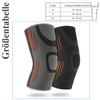 Elastic Breathable Knee Braces for Optimal Stabilisation of the Knee