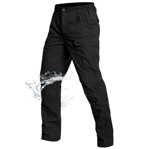NAVEKULL Men's Tactical Cargo Pants Ripstop Military Assault Combat Pants