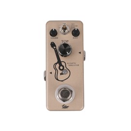 ISET AC Stage Guitar Pedal Acoustic Guitar Simulator Pedal for Electric Guitar True Bypass